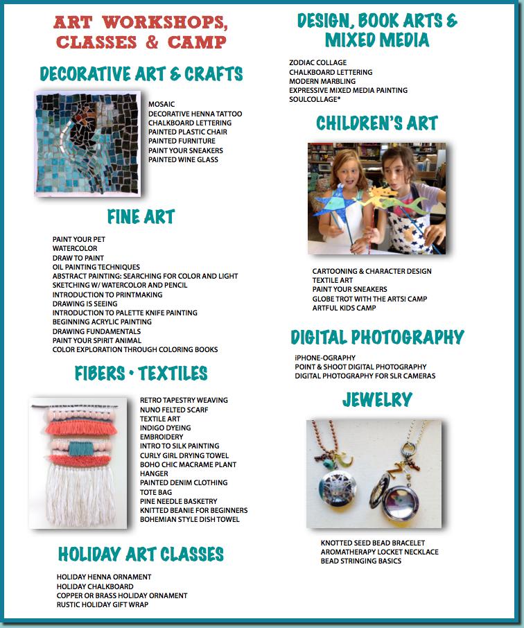 classes by category