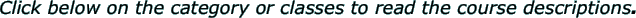 Click below on the category